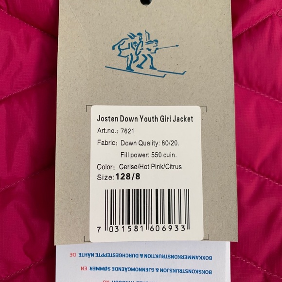 Girls Bergan of Norway Down Jacket - Picture 4 of 5